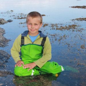 vadeador infantil impermeable
