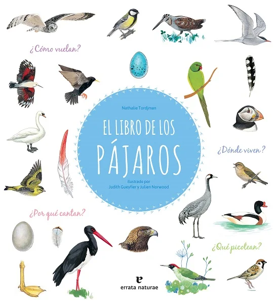 Libro pájaros niños