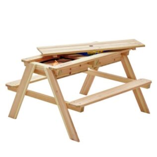 Mesa de PICNIC Y ARENERO DE MADERA
