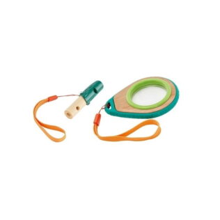Set de lupa 4x y silbato – Hape