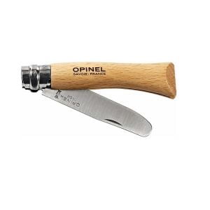 Navaja Opinel número 7 con mango en haya natural