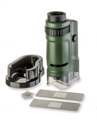 Microscopio de bolsillo infantil 40x – Carson®