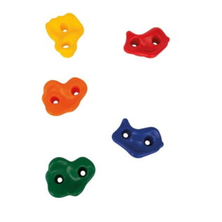 12 Presas De Escalada Para Niños – Soportes Multicolor Con Tornillería – Crea Tu Propio Rocódromo En Casa