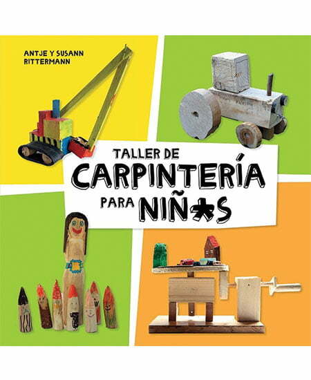 portada del libro taller de carpinteria para niños