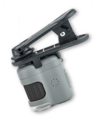 Microscopio de bolsillo 20x con clip para Smartphone – MICROMINI – Carson®