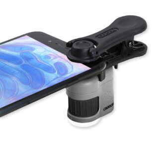 Microscopio de bolsillo 20x con clip para Smartphone – MICROMINI – Carson