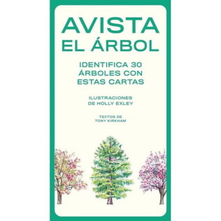 Avista el árbol. Set de tarjetas de identificación (cast/cat)