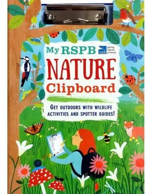 Nature clipboard. Get outdoors with wildlife activities and spotter guides!