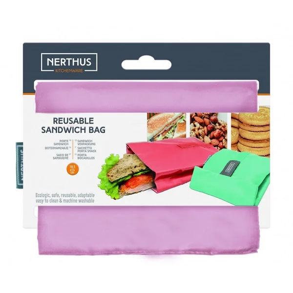 Bolsa reutilizable portabocadillos - Nerthus - Amphibia Kids