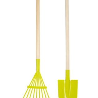 Conjunto de jardinería – Carretilla y herramientas – Legler
