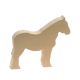 Madera de tilo para talla – Figura Pony – Kids at Work