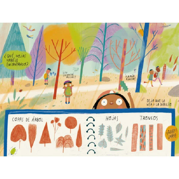 album ilustrado de mariona tolosa sisteré: un paseo por el bosque