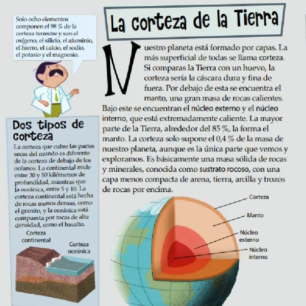 detalle libro infantil la ciencia de las rocas