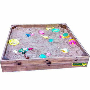 Arenero con cubierta de lona BASIC – Masgames