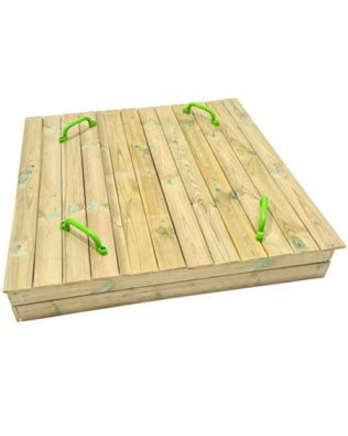 Arenero con cubierta de madera OBEN – Masgames