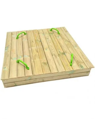 Arenero con cubierta de madera OBEN – Masgames