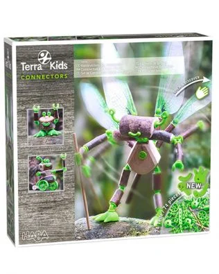 Conectores – Héroes del bosque (74 piezas) – Terra Kids