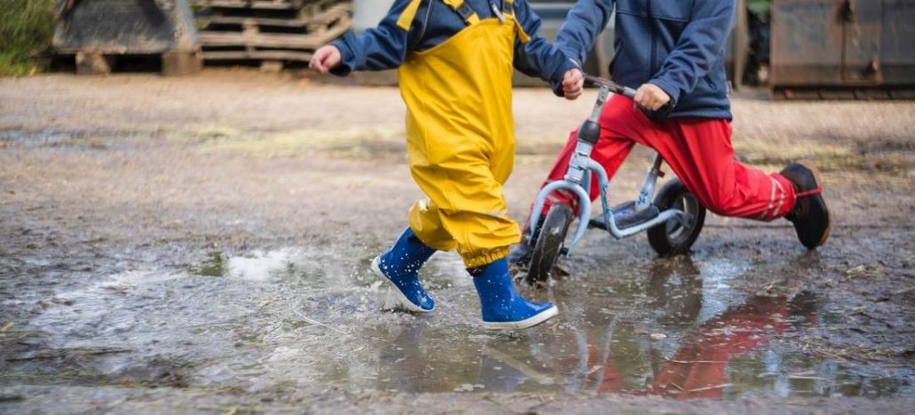 peto impermeable niños amphibia kids