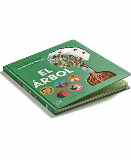 libro para niños titulado el arbol, escrito por hannah alice
