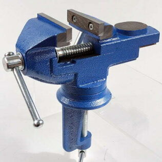 Tornillo de banco giratorio con yunque 70mm – Kids at work