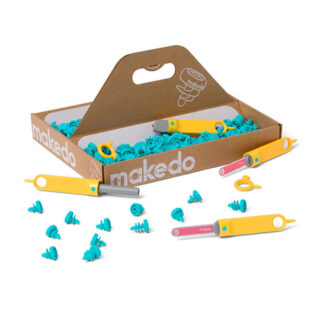 Discover kit para construcciones en cartón (126 piezas) – Makedo