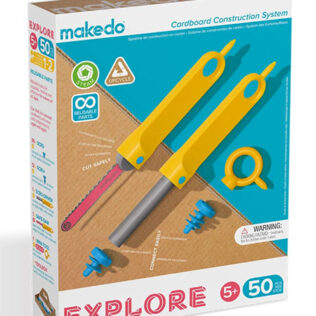 Explore kit para construcciones en cartón (50 piezas) – Makedo