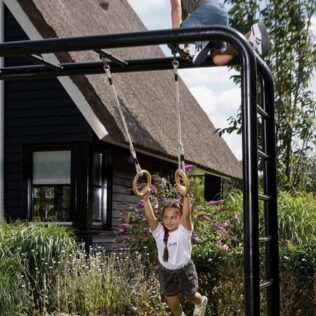 PlayBase Accesorios: Anillas de gimnasia de madera – BERG