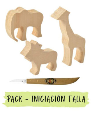 Pack – Iniciación a la talla de madera