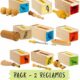 Pack de 2 reclamos artesanales de aves