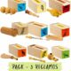 Pack de 3 reclamos artesanales de aves