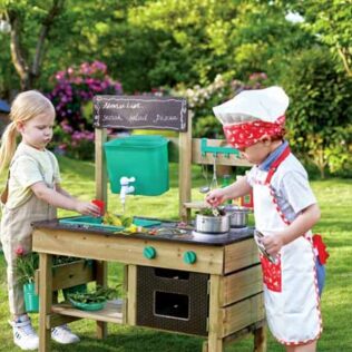 Cocinita al aire libre