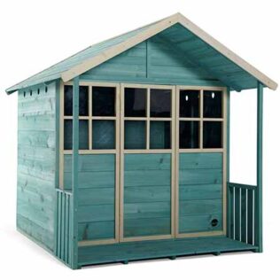 Casita de juego de madera