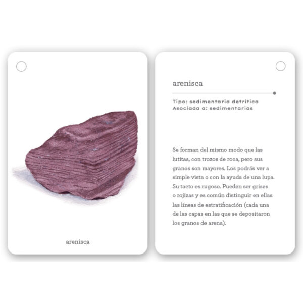 tarjetas para identificar rocas fijate rocas mtm