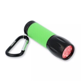 Linterna LED Roja Carson SL-33 RedSight con mango fosforescente