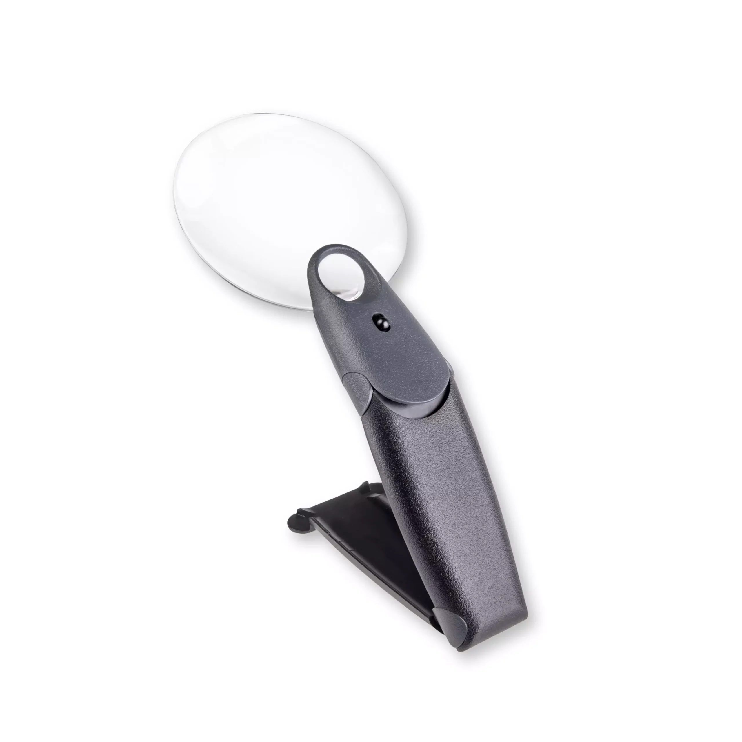 Lupa de mano y manos libres Carson FH-25 | Serie FreeHand™ 2,5x + Spot 5,5x | Lente de 89mm iluminada LED y con soporte para manos libres - Imagen 5