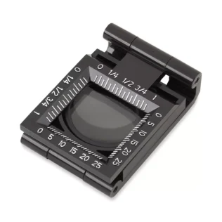 Lupa cuentahilos plegable Carson LT-30 | Serie LinenTest 5x con lente de 30 mm y diseño compacto