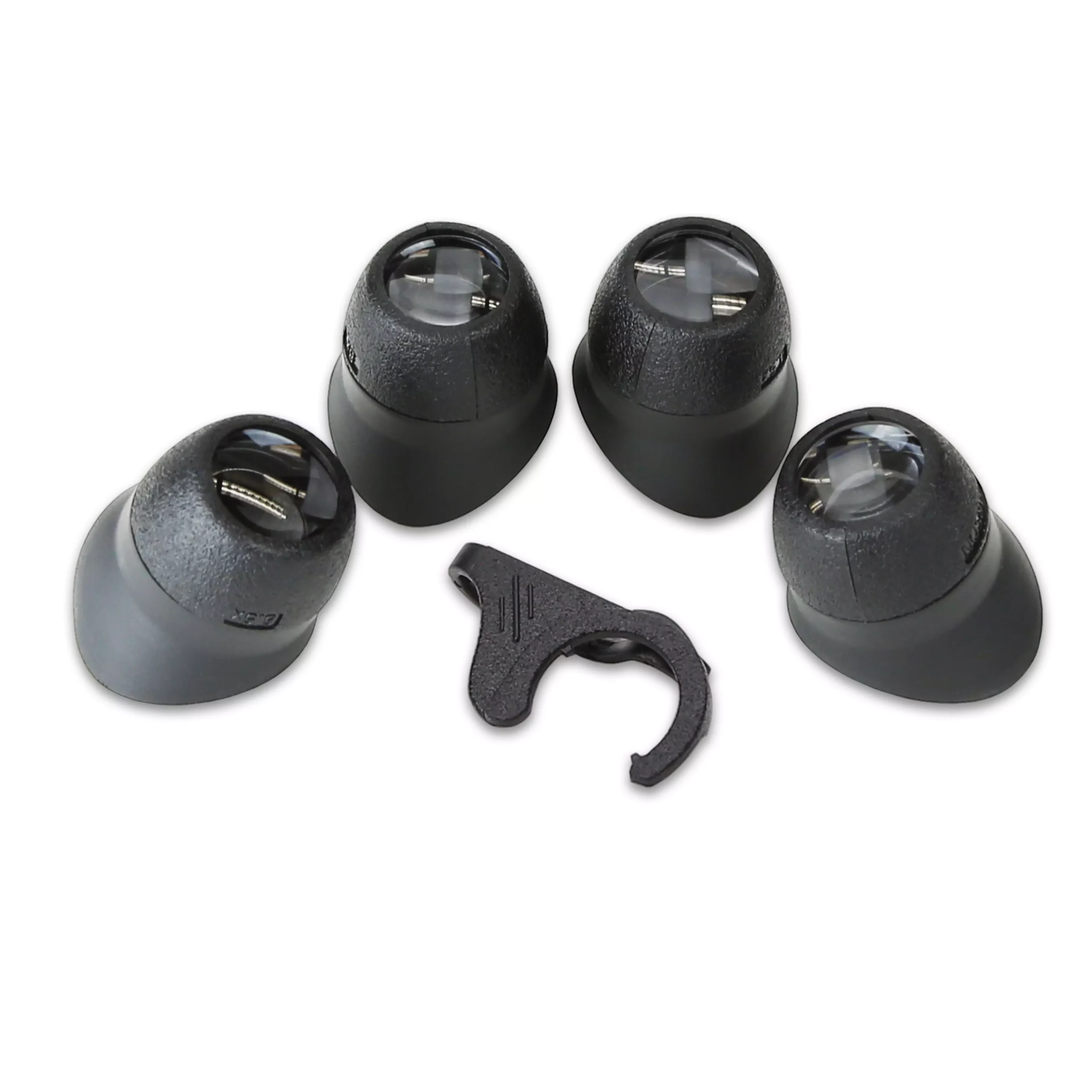 Set de lupas relojero Carson ML-20 | Serie MagniLoupe con 4 lentes intercambiables (4,5x / 6,5x / 8x / 13x) y adaptador para smartphone